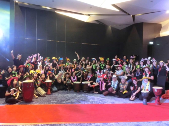 Drum Circle For Nestle