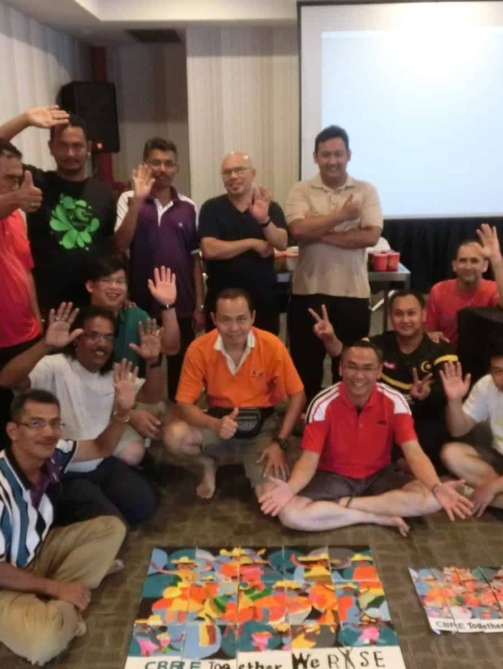 Team building program for CBRE