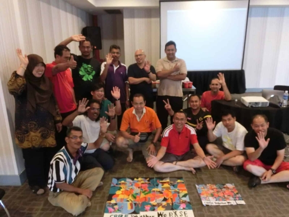 Team building program for CBRE