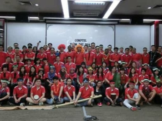 comptel-team-building